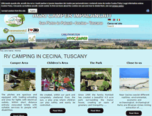 Tablet Screenshot of agri-camper.com